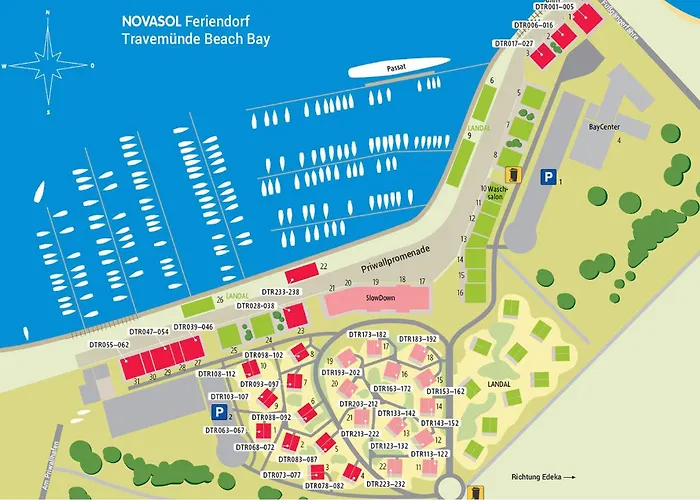 Duenenvilla 11, Whg 1 아파트 *